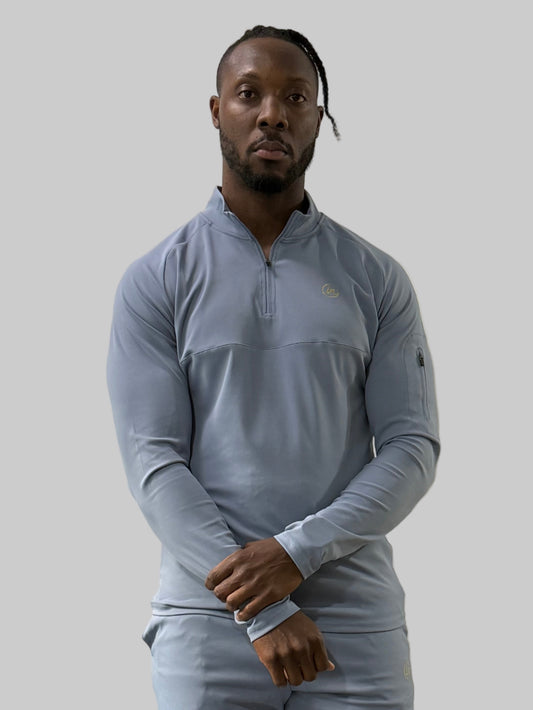 IN Speedster Quarter Zip (Slate Blue)