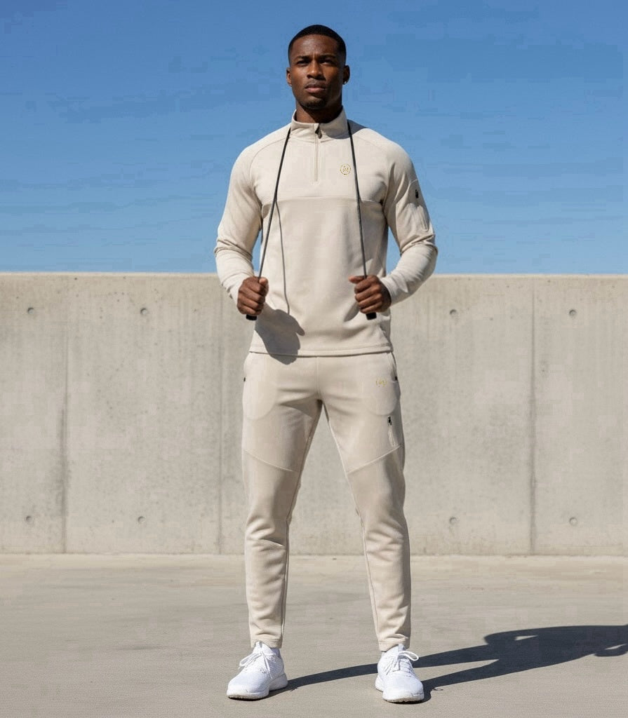 Quarter Zip Track Suit