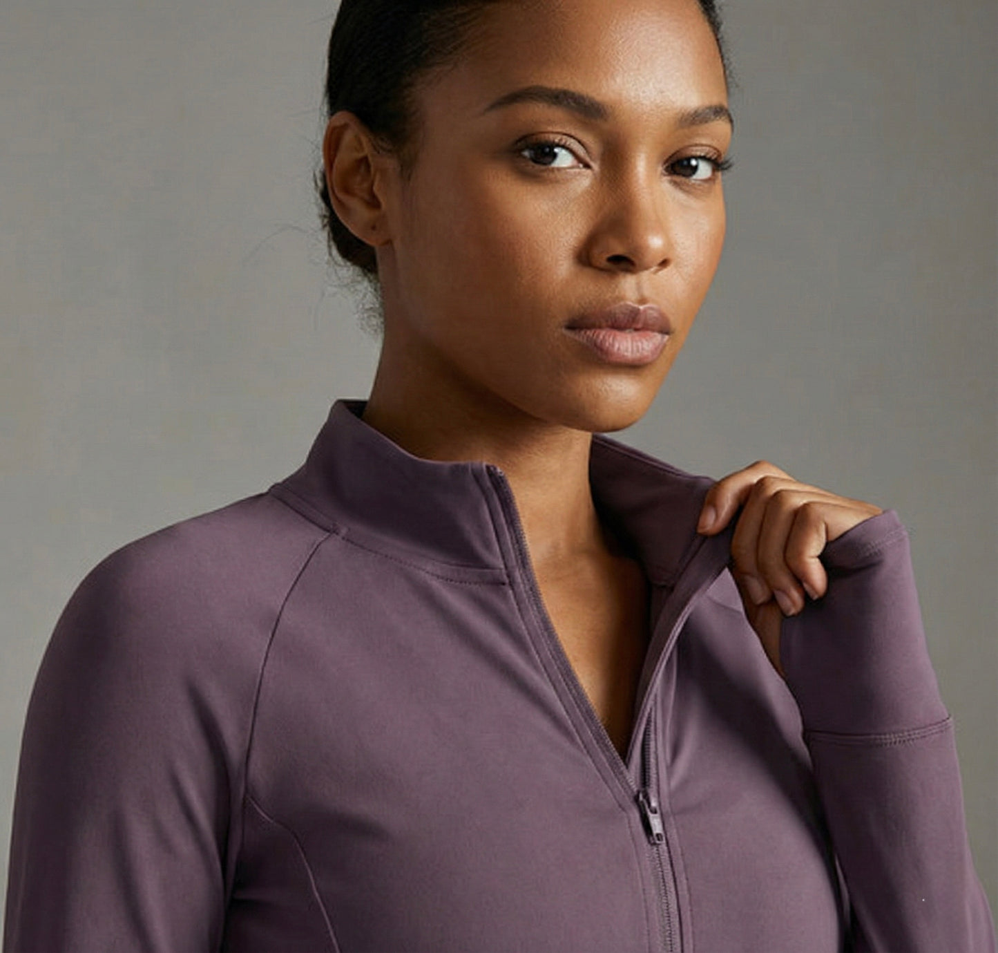 Defined Zip-Up Jacket