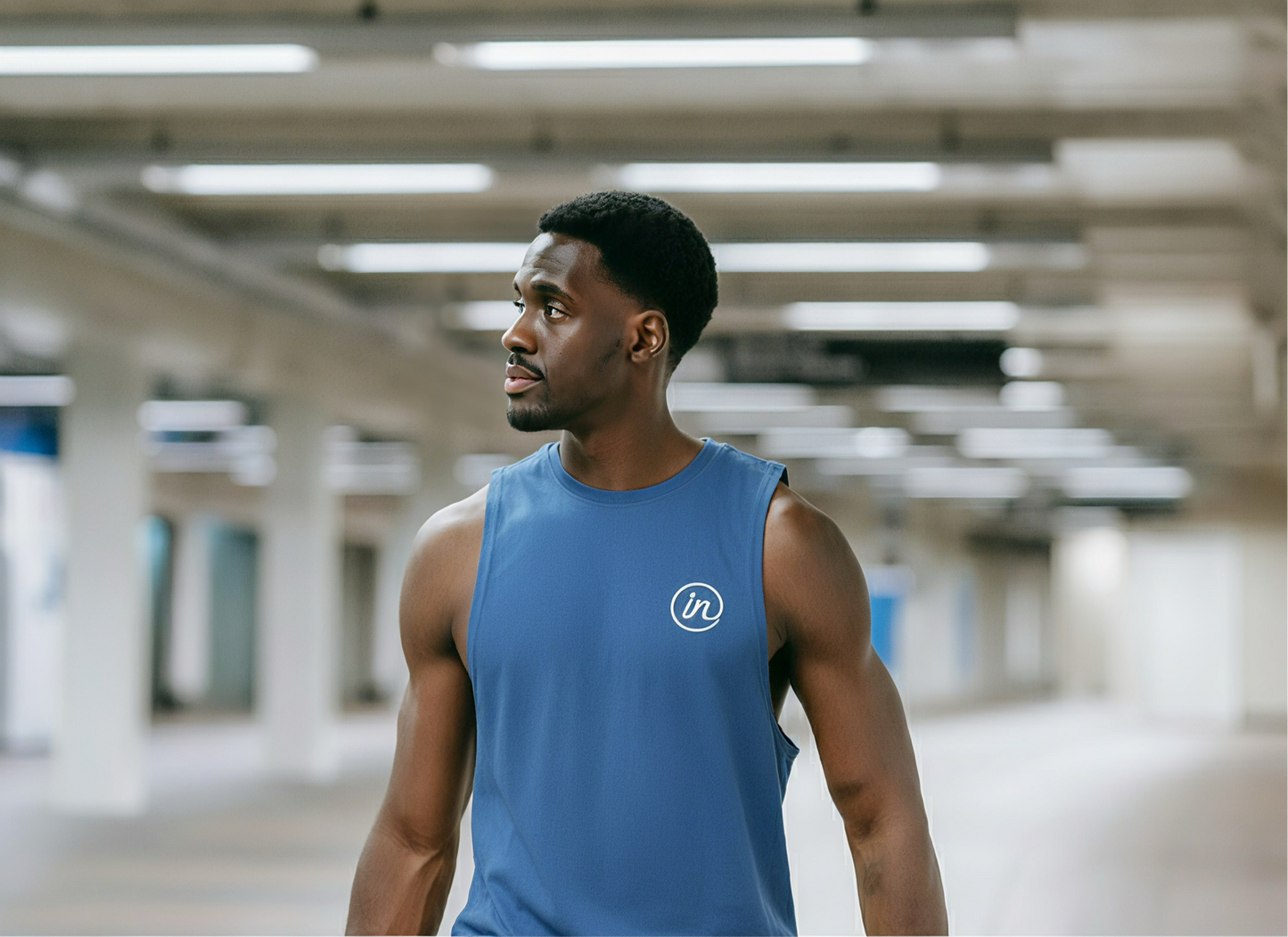 IN Motion Sleeveless Shirt (Blue)