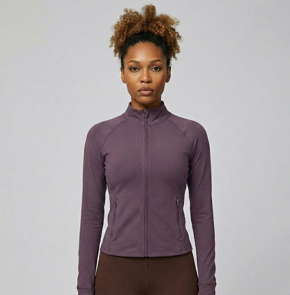 Defined Zip-Up Jacket