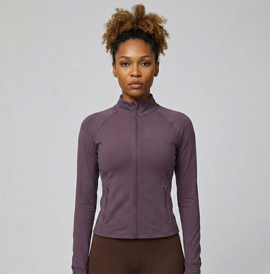 Defined Zip-Up Jacket