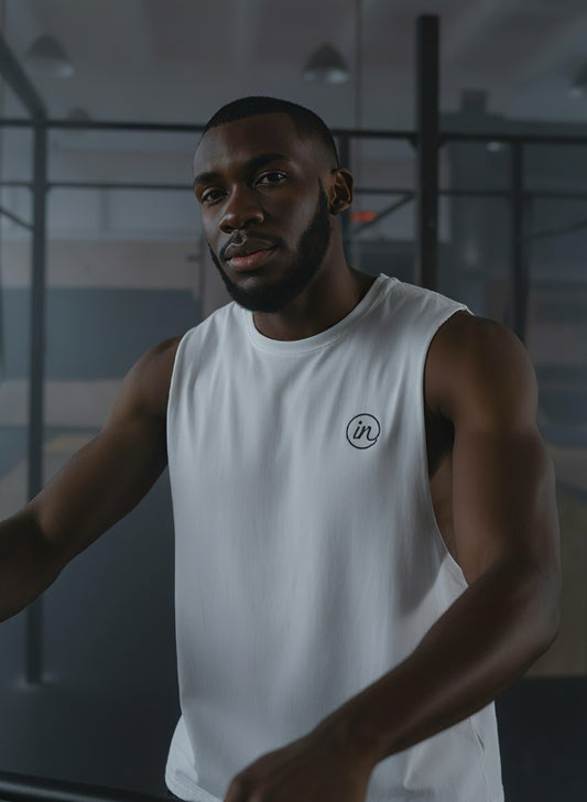 IN Motion Sleeveless Shirt (White)