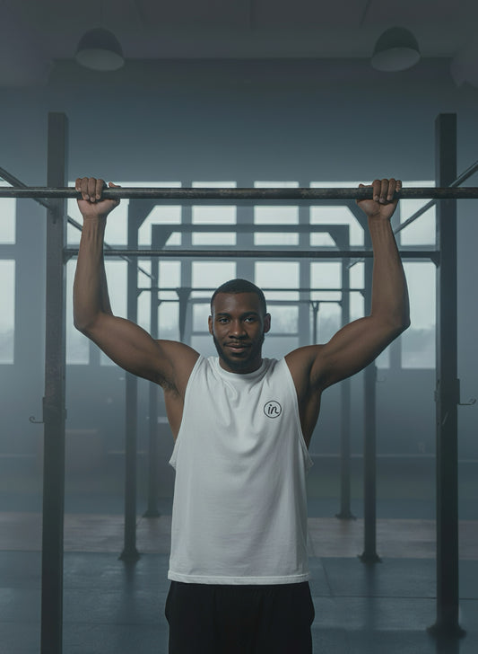 IN Motion Sleeveless Shirt (White)