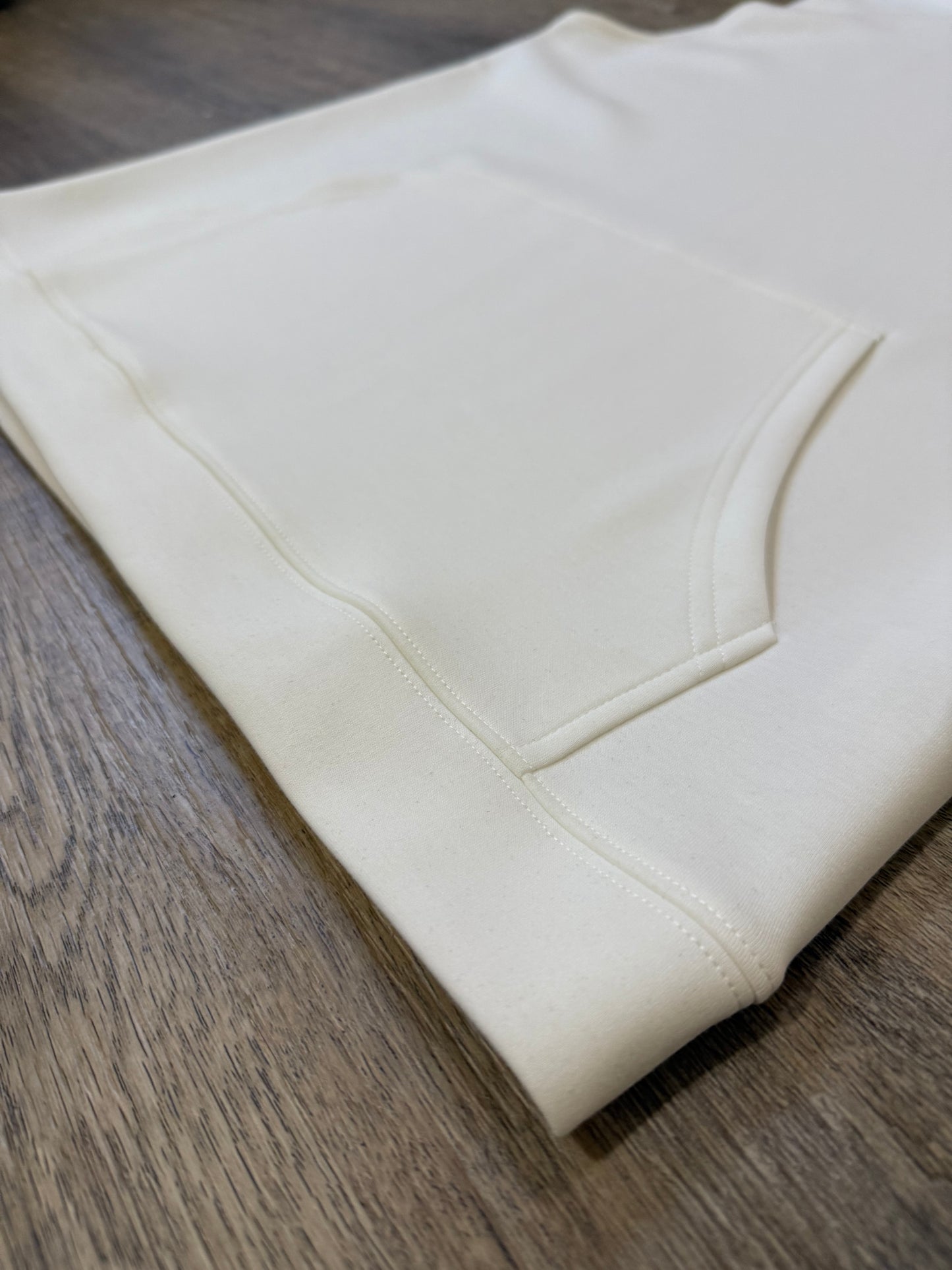 IN Sleeveless Hoodie (Off White)