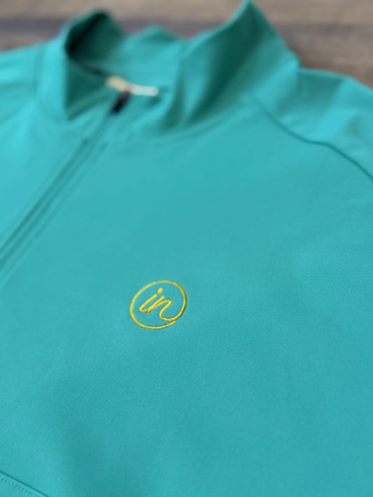 IN Speedster Quarter Zip (Sea Foam)