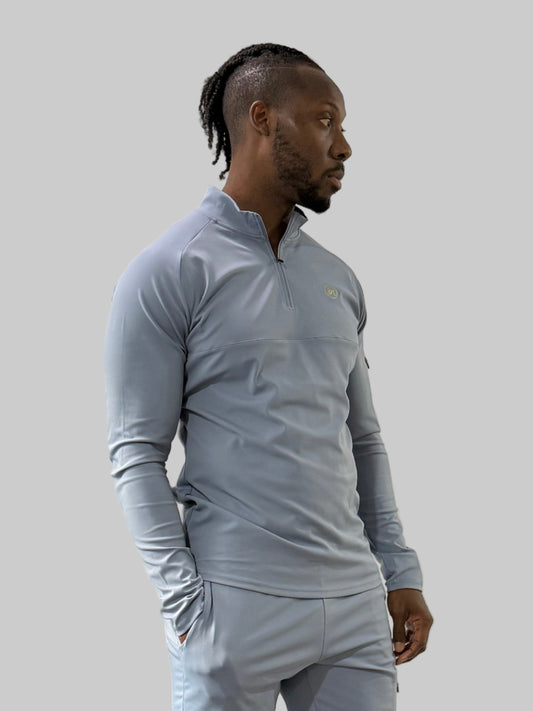 IN Speedster Quarter Zip (Slate Blue)