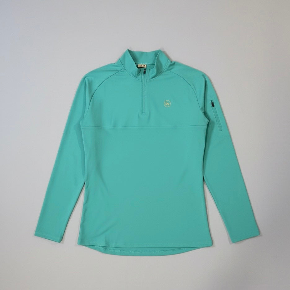 IN Speedster Quarter Zip (Sea Foam)