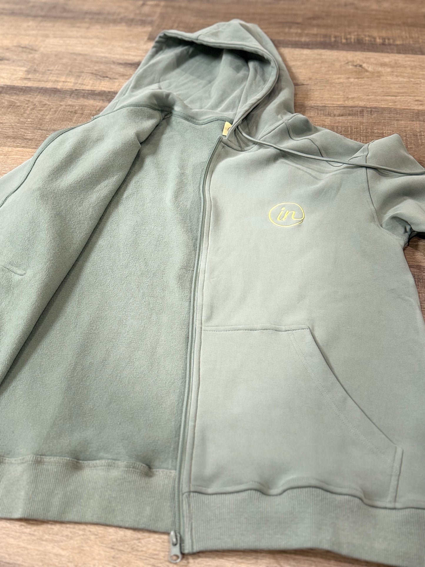 Full Zip Hoodie (Fog)