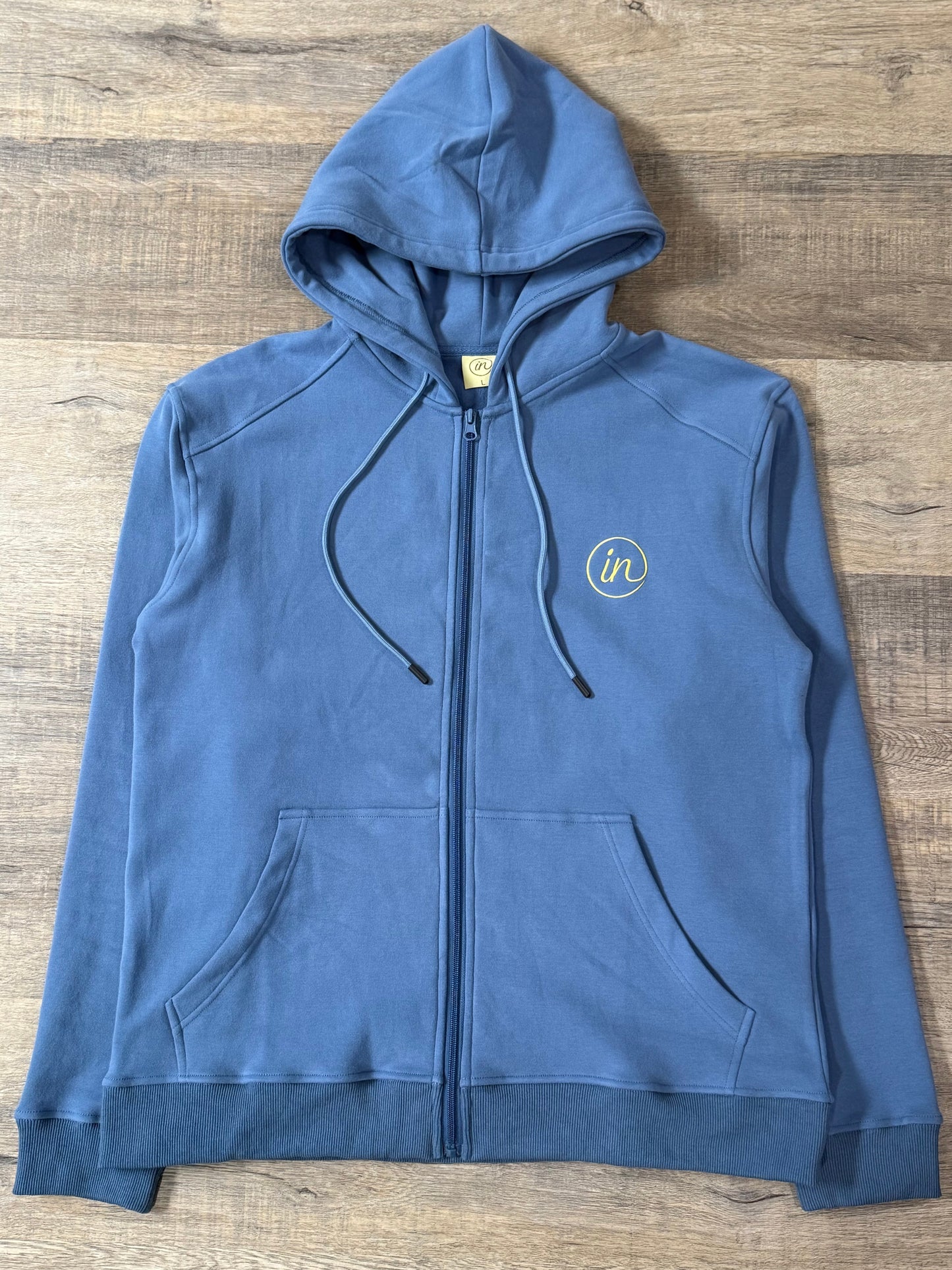 Full Zip Hoodie (Blue)