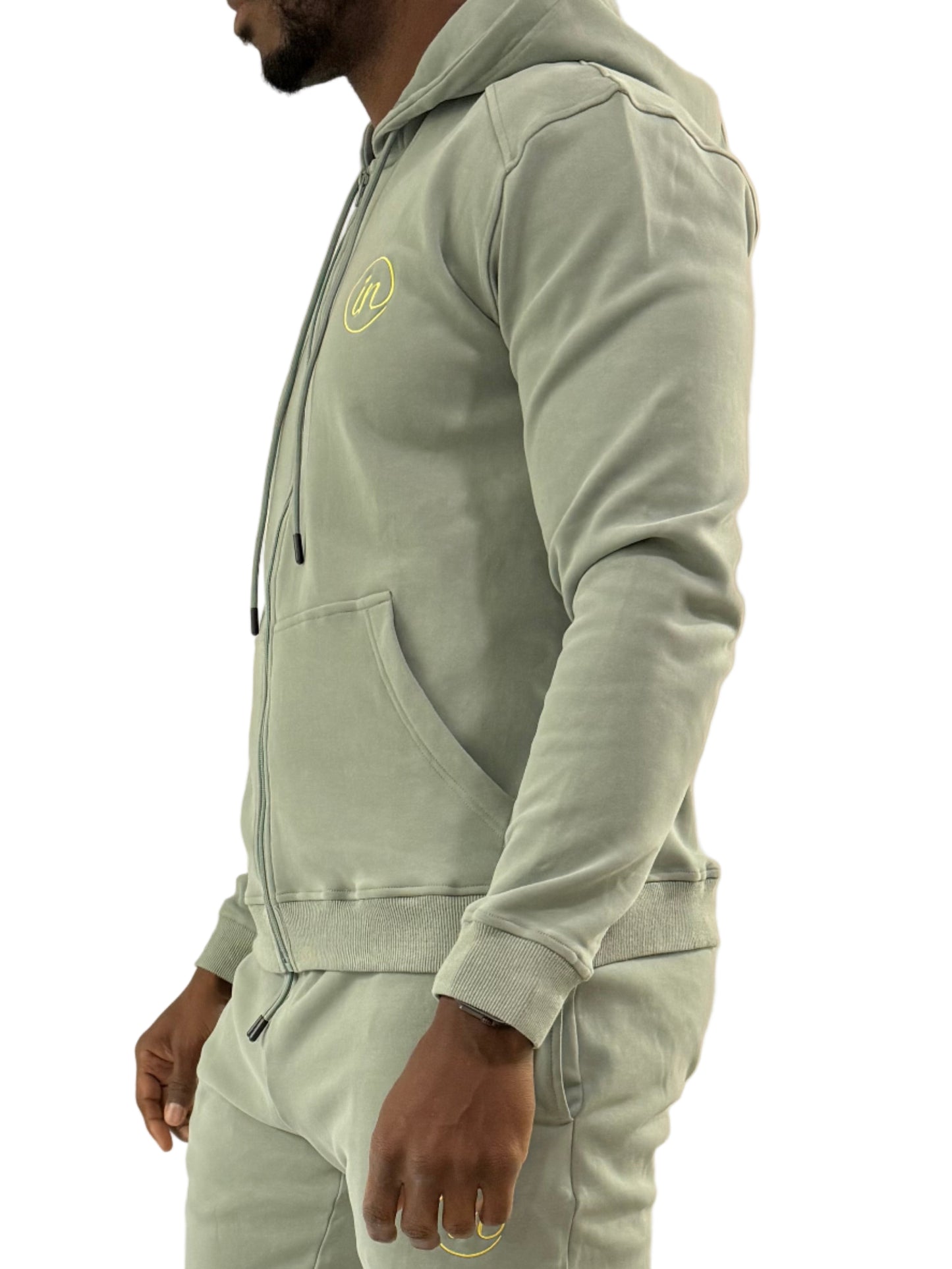 Full Zip Hoodie (Fog)