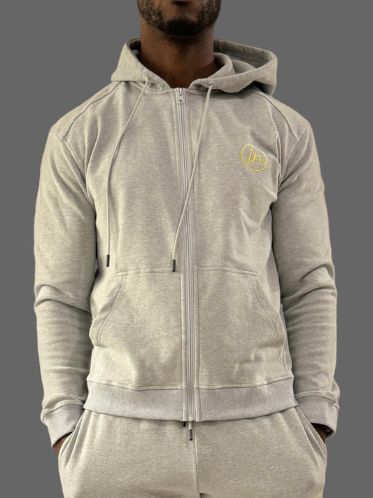 Full Zip Hoodie (Gray)
