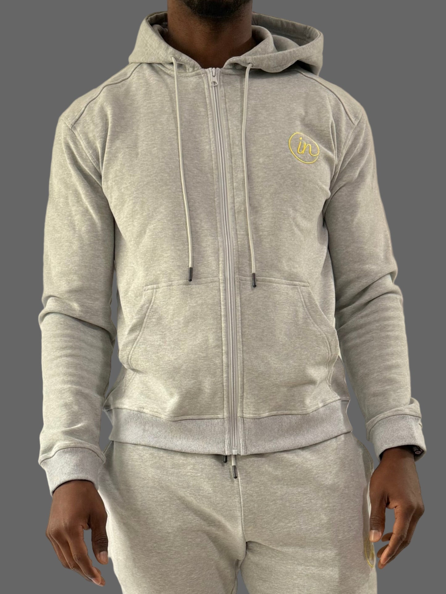 Full Zip Hoodie (Gray)