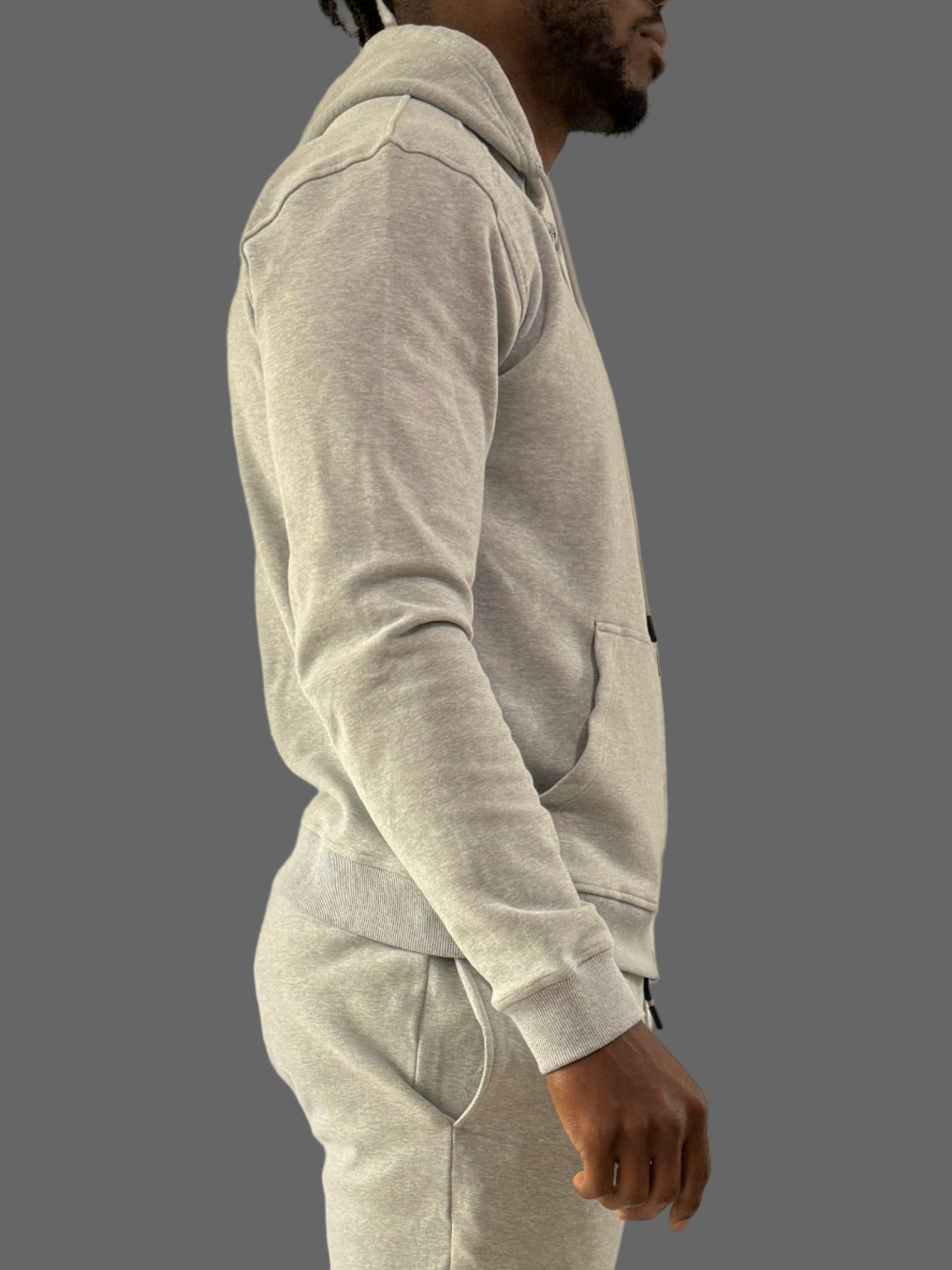 Full Zip Hoodie (Gray)