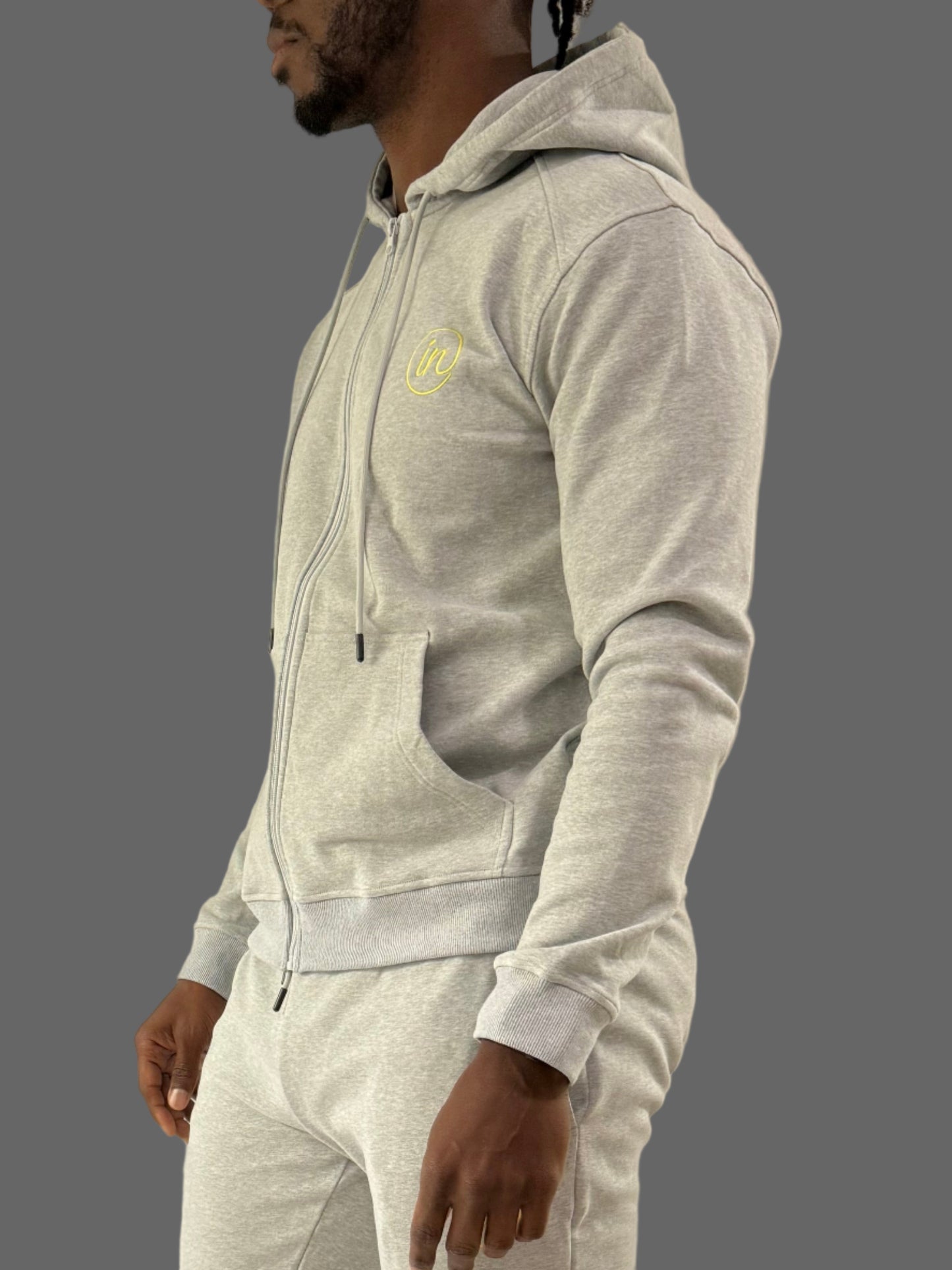 Full Zip Hoodie (Gray)