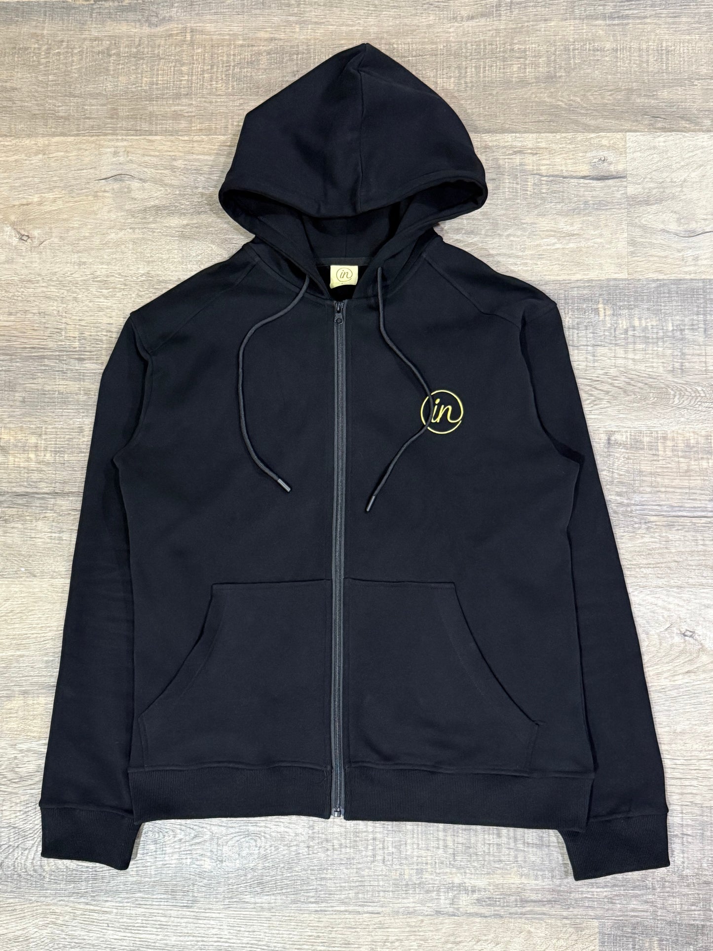 Full Zip Hoodie (Black)