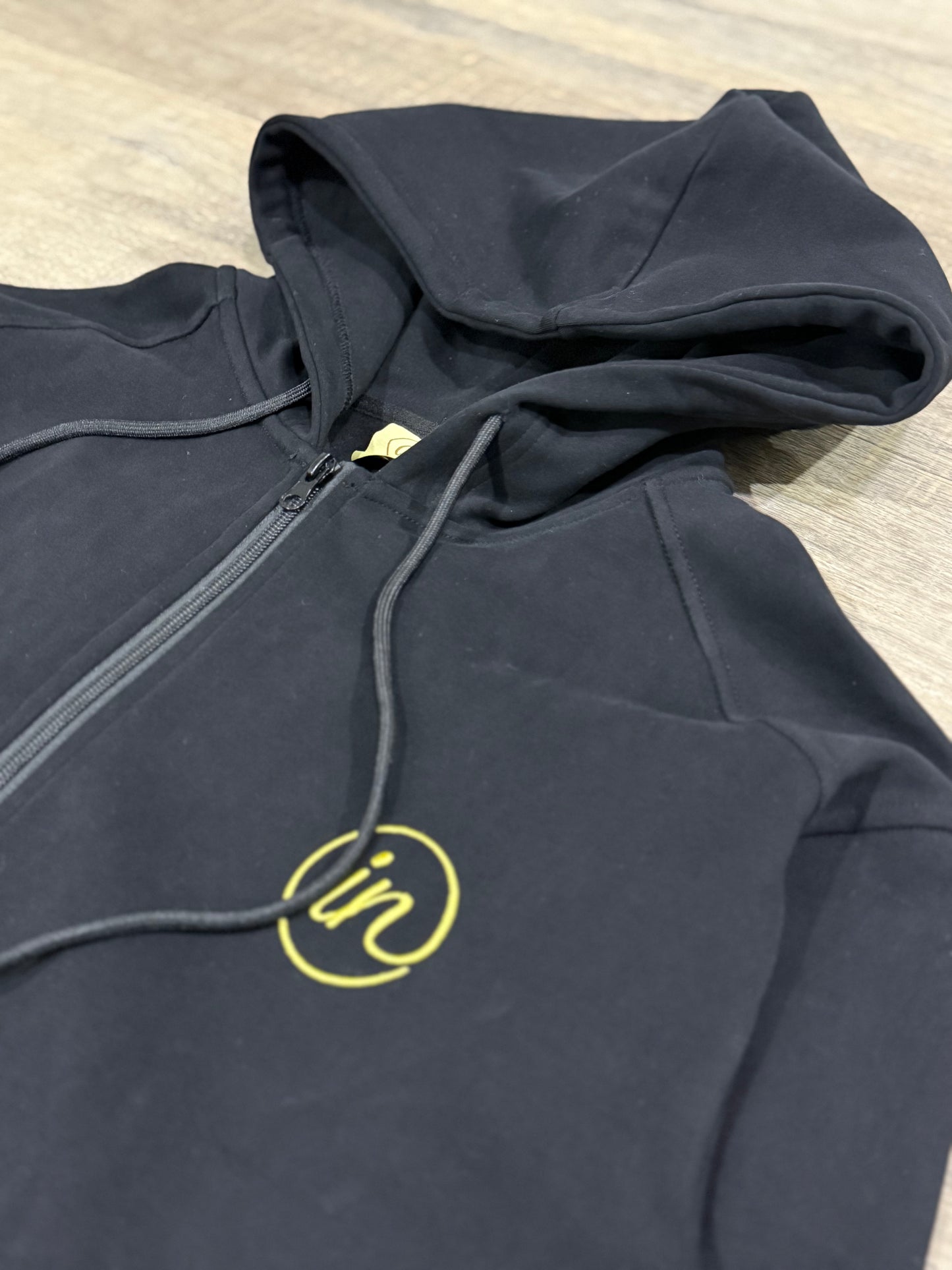 Full Zip Hoodie (Black)