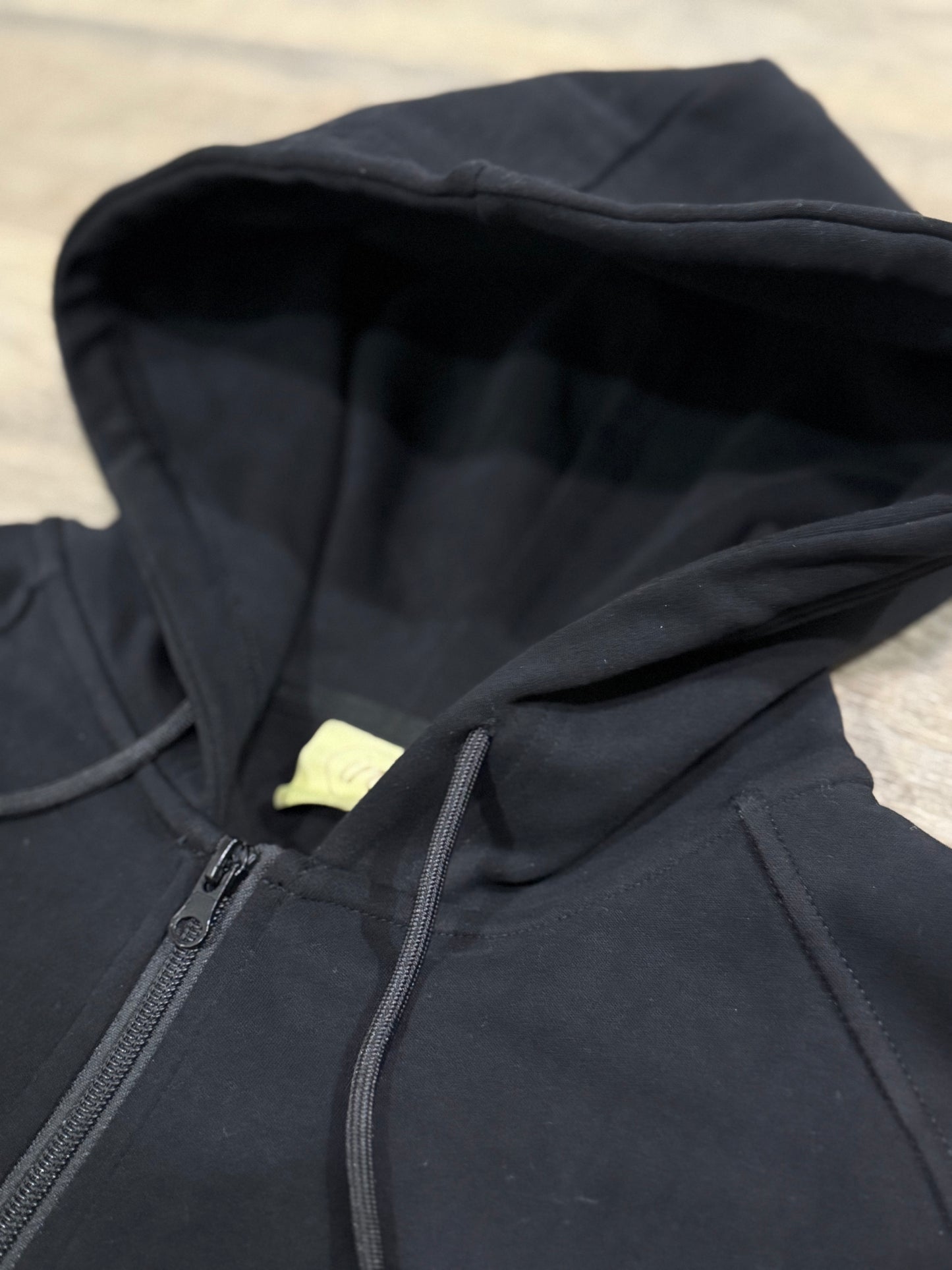 Full Zip Hoodie (Black)