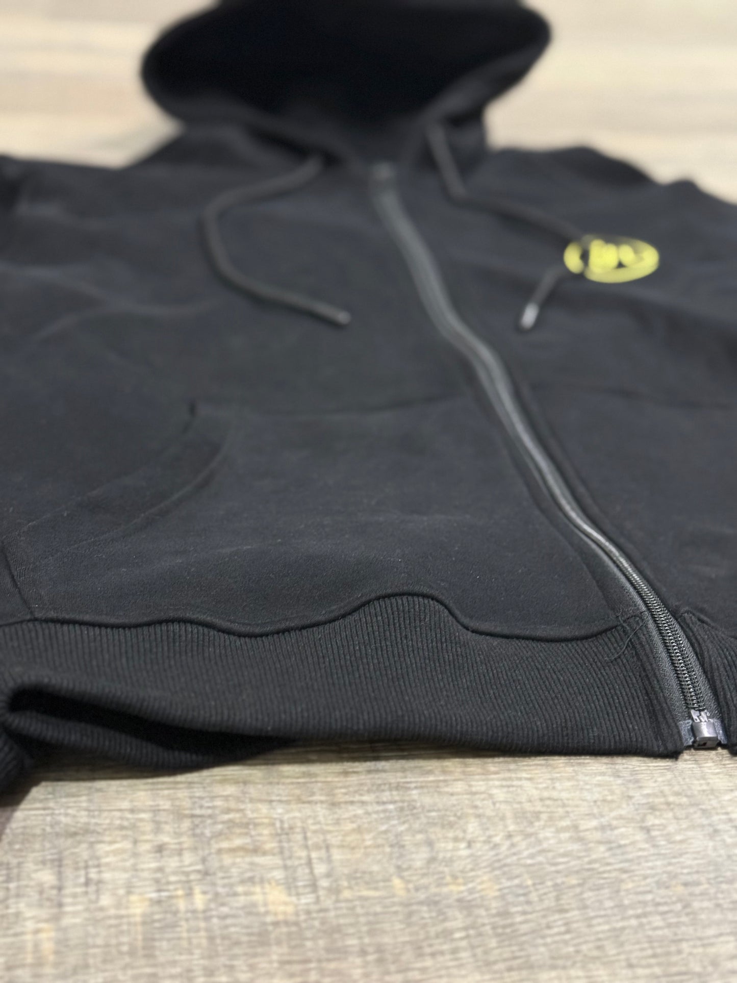 Full Zip Hoodie (Black)